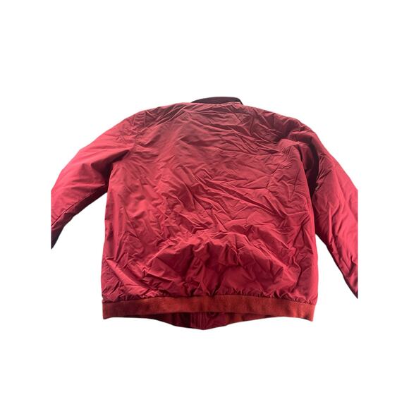 L.L Bean Red Full Zip-Up Winter Jacket Coat Men's Size XXL Tall - Picture 3 of 7